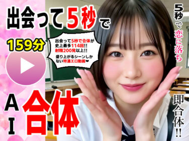 【無料で読める？】出会って5秒でAI合体 114連発【動画】 即ハメ中出し顔射 【コメットパンチ】