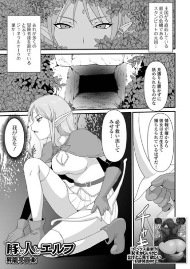 【無料で読める？】豚と人とエルフ（単話） 【b164aisis03774】