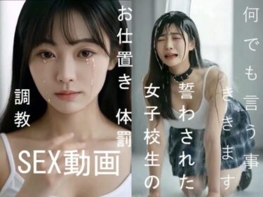 【無料で読める？】実写系！何でも言う事ききます誓わされた女子校生のお仕置き体罰調教SEX動画 【浜辺  竜】