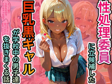 【無料で読める？】性処理委員に立候補した巨乳黒ギャルが学校中の男子達を抜きまくる話 【脳汁ジャーマンスープレックス】