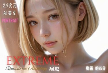 【無料で読める？】2.9次元AI美女 PORTRAIT EXTREME Remastered Anthology VOL.02 AI SEX 動画集 【KEI diffusion】
