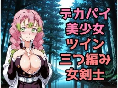 【無料で読める？】デカパイ美少女ツイン三つ編み女剣士 【NAI本舗】