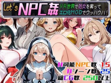【無料で読める？】Let’s NPC姦 VR世界で処女を奪ってエロ化MODでウッハウハ！ 【超弐次元要塞アイダホ】