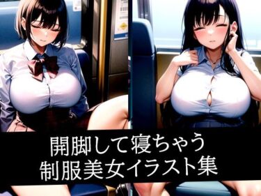 【無料で読める？】開脚して寝ちゃう制服美女イラスト集 【あらたると】