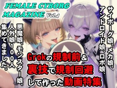 【無料で読める？】FEMALE CYBORG MAGAZINE Vol.4 【さぼいっく軍団】