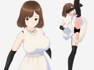 【無料で読める？】スカートの下にガーターストッキングを着たレディ（セリフなし  3DCGモデル  イラスト集） 【アンリアルパイヤン】