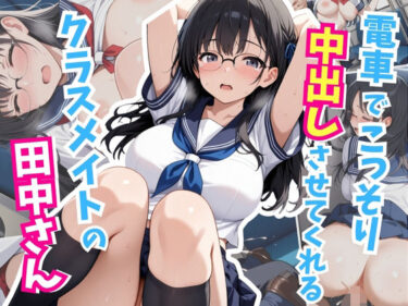 【無料で読める？】電車でこっそり中出しさせてくれるクラスメイトの田中さん 【はむ巨乳女子高生】
