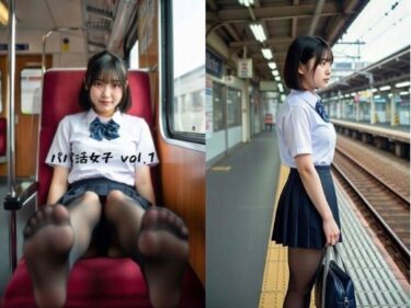 【無料で読める？】制服女子  パパ活vol.1 【AI写真屋さん】