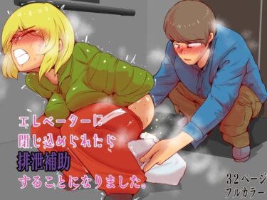【無料で読める？】エレベーターに閉じ込められたら排泄補助することになりました。 【ドンマイキングダム@ヤリヨ】