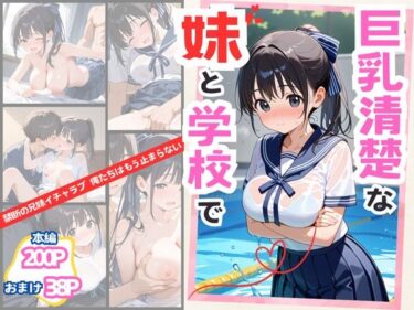 【無料で読める？】【巨乳清楚な妹】が可愛すぎたので、学校の更衣室でえっちした話 【水彩みなも】