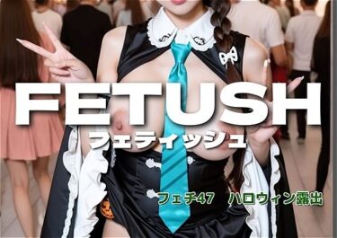 【無料で読める？】AIフェチフォト集vol.47 ハロウィン露出フェチ 写真集 『TRICK or TREAT:私を暴いて。』 【アダルトコンテンツ3D作成工房】