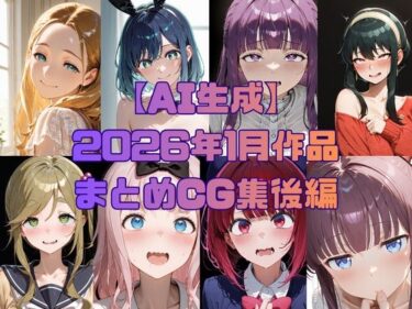 【無料で読める？】【AI生成】2026年1月作品まとめCG集後編 【いちはち】
