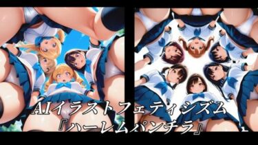 【無料で読める？】AIイラストフェティシズム『ハーレムパンチラ』 【AI美女NANTANO】