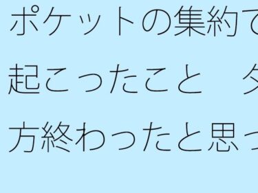 【無料で読める？】ポケットの集約で起こったこと  夕方終わったと思ったらまだそこに・・外で何があったか回想 【サマールンルン】