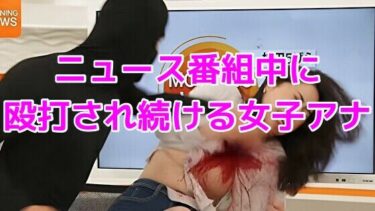【無料で読める？】ニュース番組中に殴打され続ける女子アナ 【ノーマルアブノーマル】