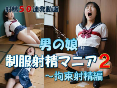 【無料で読める？】男の娘  制服射精マニア2  〜拘束射精編 【LIQUIDITY】