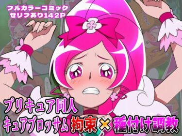 【無料で読める？】プリキュア同人 キュアブロッサム拘束×種付け調教 【しんくろん】