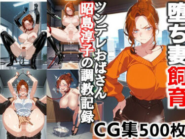 【無料で読める？】堕ち妻飼育  ツンデレおばさん昭島淳子の調教記録CG集 【C.C.WORKS】
