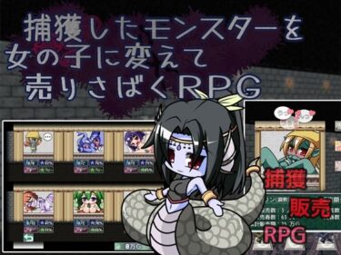 【無料で読める？】捕獲したモンスターを女の子に変えて売りさばくRPG 【粗趣味】