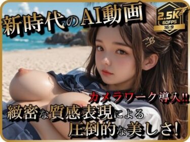 【無料で読める？】【AI動画】JKリゾートビーチSEX【音声付】 【ラストヴァース☆LustVerse】