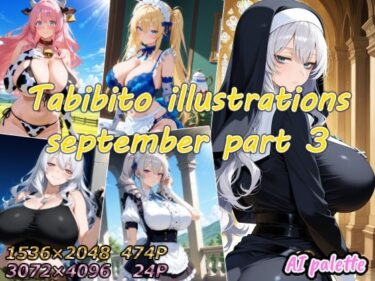 【無料で読める？】Tabibito illustrations september part3 【AIPalette】