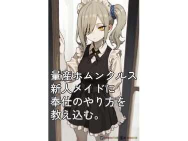 【無料で読める？】KT003_量産ホムンクルス新人メイドに奉仕のやり方の教え込む。 【Oyster Field】