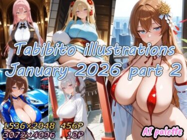 【無料で読める？】Tabibito illustrations January 2026 part2 【AIPalette】