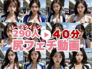 【無料で読める？】エロい夢が現実に！？レースクイーンのデカ尻！匂いを感じるほどのドアップで。 【SF企画】