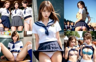 【無料で読める？】JKエロ画像_「はぁ…マジ最悪」女子校生が超嫌そうな顔で下着やおっぱいを露出させられる画像集 【エロココ！】
