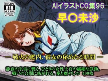 【無料で読める？】AIイラストCG集96  早〇未沙  ─ 戦火の艦内、彼女の秘めたる時間 ─ 【ドンガラAI美少女イラスト支部】