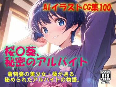 【無料で読める？】AIイラストCG集100 桜〇葵、秘密のアルバイト 【ドンガラAI美少女イラスト支部】