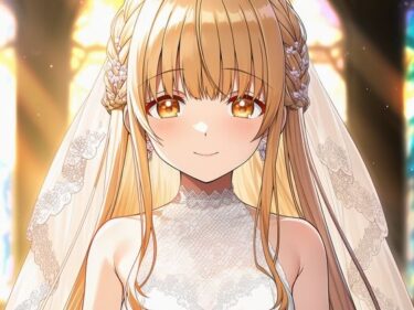【無料で読める？】お隣の女の子ウェディングドレス 【美女木ジャンクション】