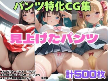 【無料で読める？】見上げたレースクイーンパンツ・見上げた肩だし下乳セーラーパンツ・見上げた制服お嬢様パンツ 【シャインのAIイラスト】