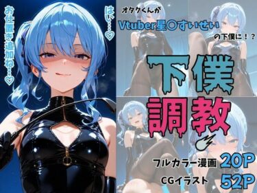 【無料で読める？】Vtuber星〇すいせいの下僕調教〜足コキ・ムチ・手コキ・フェラ・騎乗位〜 【夕焼けAI@M向け同人】