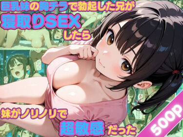 【無料で読める？】巨乳妹の胸チラで勃起した兄が寝取りSEXしたら妹がノリノリで超敏感だった【兄妹】【中出し】【NTR】【セリフ入り有】【CG500枚】 【アーナルデ・シメツケネッガー】