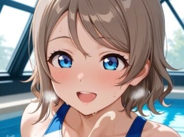 【無料で読める？】競泳水着の渡◯曜 【ふるやのCG】