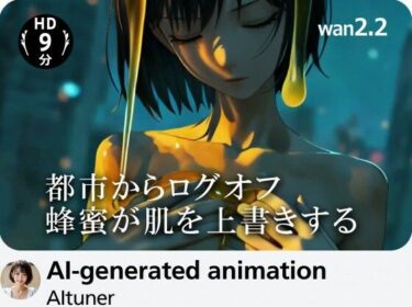 【無料で読める？】【9分HD】都市からログオフ――蜂蜜が肌を上書きする 【AItuner】