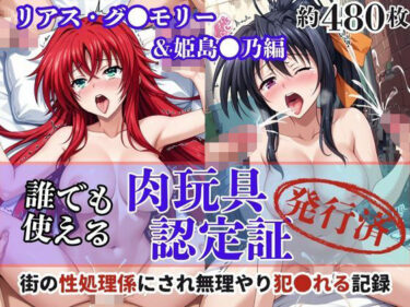【無料で読める？】肉玩具認定証発行！！街の性処理係堕ち。―快楽と恥辱の記録―リアス・グ●モリー＆姫島●乃編 【Usual.】