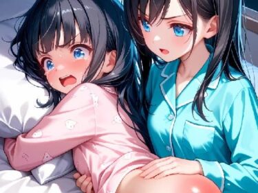 【無料で読める？】姉/妹（オリジナルキャラクター）お尻叩きイラスト集 【funafuna】