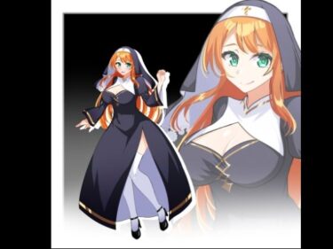 【無料で読める？】立ち絵素材  シスター 【水の木】