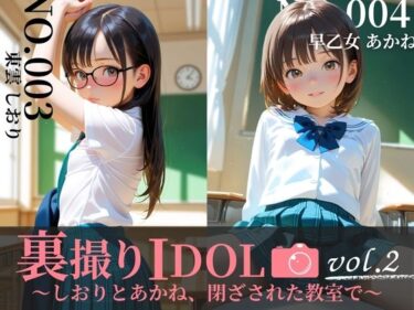 【無料で読める？】裏撮りIDOL vol.2〜しおりとあかね、閉ざされた教室で〜 【うらどりくらぶ ♪】