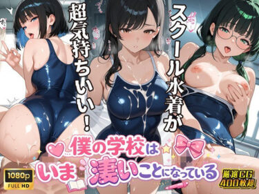 【無料で読める？】女子校生スクール水着編 僕の学校は今すごいことになっている 【スクールダイアリー】