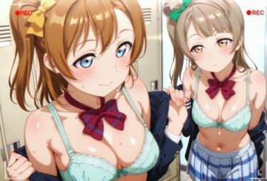 【無料で読める？】μ’s着替え盗撮風＋動画付き 【さーら】