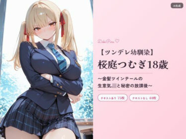 【無料で読める？】桜庭つむぎ18歳〜金髪ツインテールの生意気JKと秘密の放課後〜 【DokiPure】